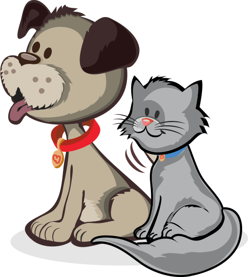 Dog and cat