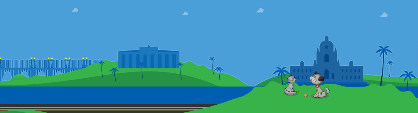 Skyline of Los Angeles / San Gabriel Pasadena